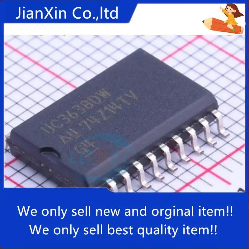 

10pcs orginal new UC3638DW SOIC-20 UC3638 PWM Motor Controller