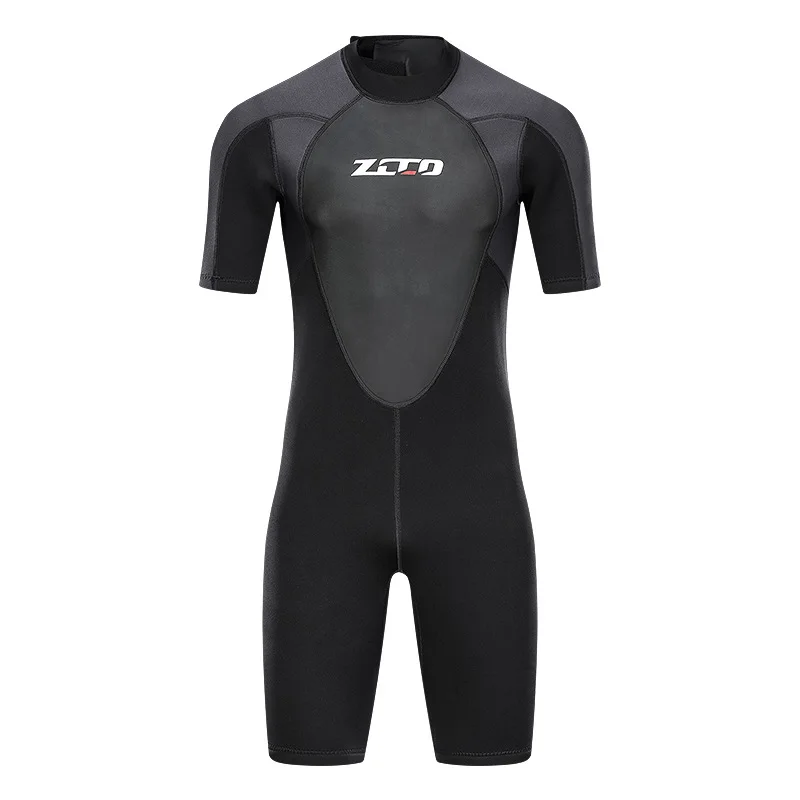 3MM Neoprene Wetsuit Men Short Sleeve Scuba Wetsuit Surfing Sun Protection Warm Snorkeling Full Body Diving Surfing Suit diving suits