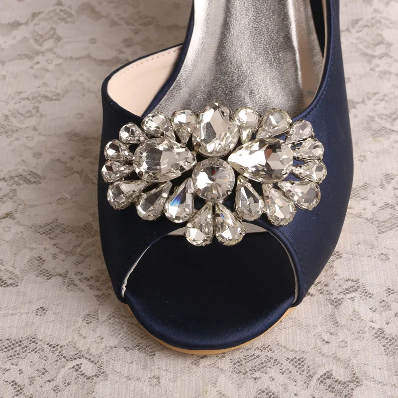 navy heels for wedding