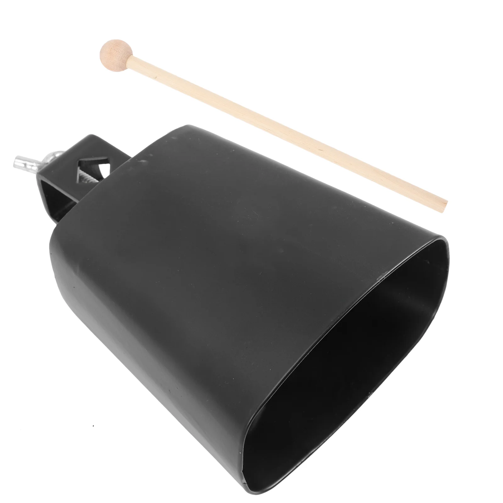 

4/5inch Metal Cowbells Cow Bell+Drumstick Metal Cow Bell Noise Maker Hand Percussion Instrument Cowbell with Stick for Drum Set