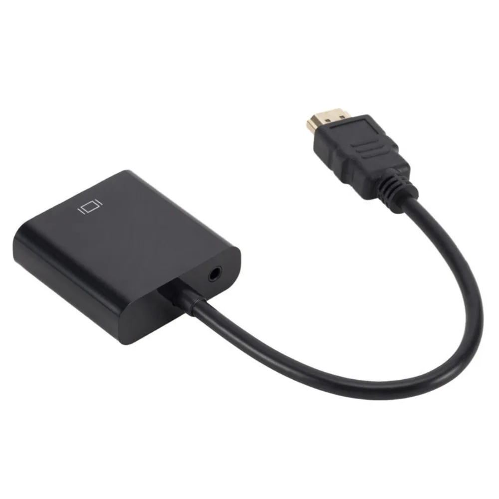 

HDMI To VGA HDMI To VGA Converter Adapter Cable Set -Top Box To Monitor HDMI To VGA Adapter High-definition