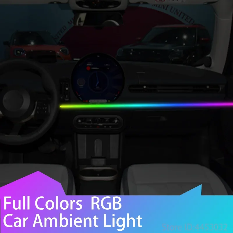 Universal For Mini Cooper JCW F54 F55 F56 F57 F60 LED Car Ambient Light ...