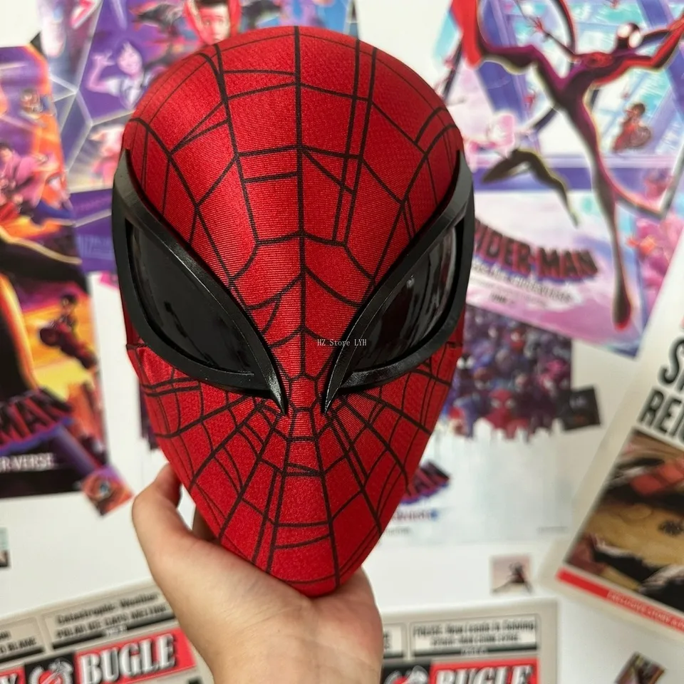 【スパイダーマン】新品 スパイダーマン PS4 PS5 3D マスク コスプレ PS4 Spider-Man Mask with Faceshell & Magnetic Lenses 1:1 3D