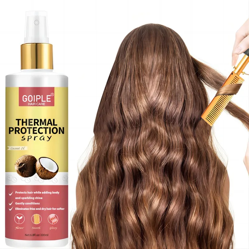 GOIPLE Thermal Protectant Spray for Hair Protect From Flat Curling