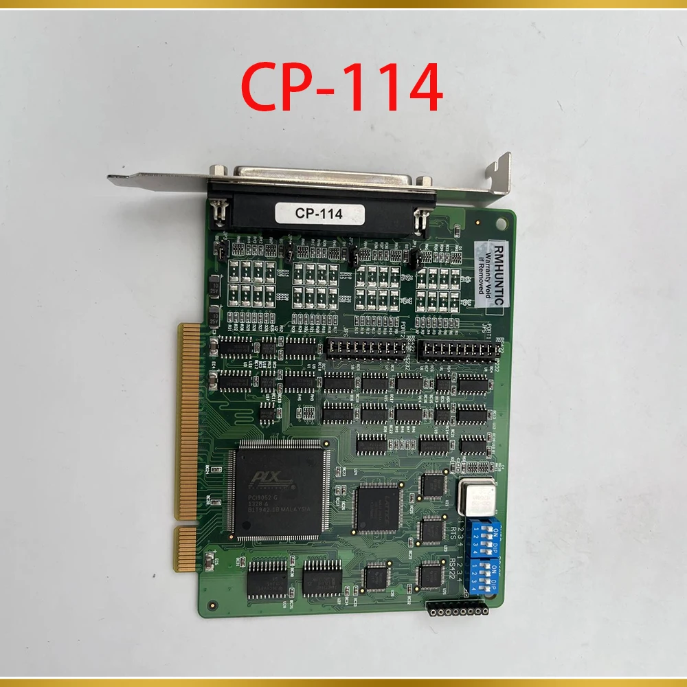 

For MOXA 4-port RS232/422/485 Industrial Four-port Serial Card CP-114