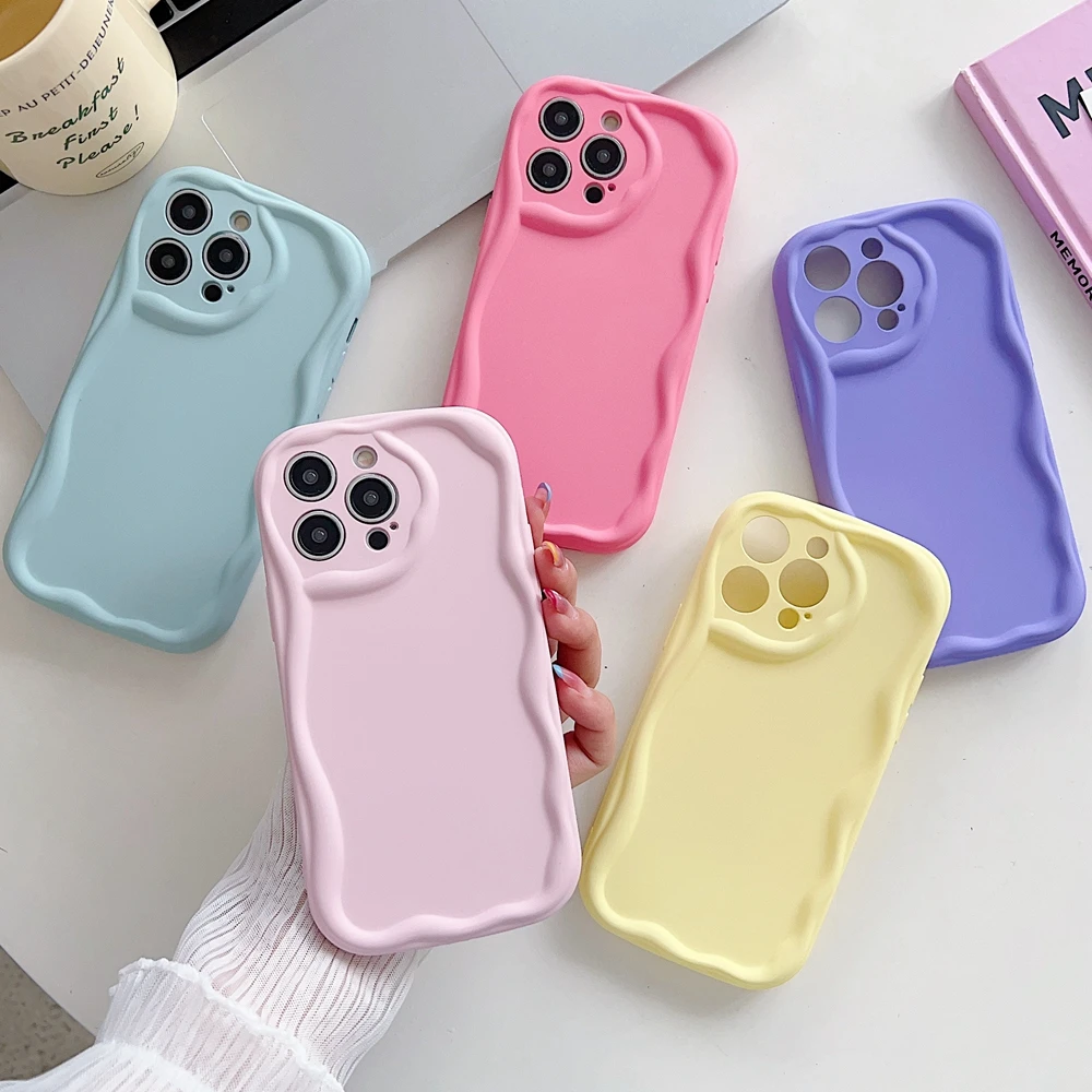 Silicone Phone Case on for Realme C53 C55 C35 C51 C33 C31 C30 C25Y C21Y  C25S C20 C11 C12 C15 Cases Smooth Solid Color Soft Cover