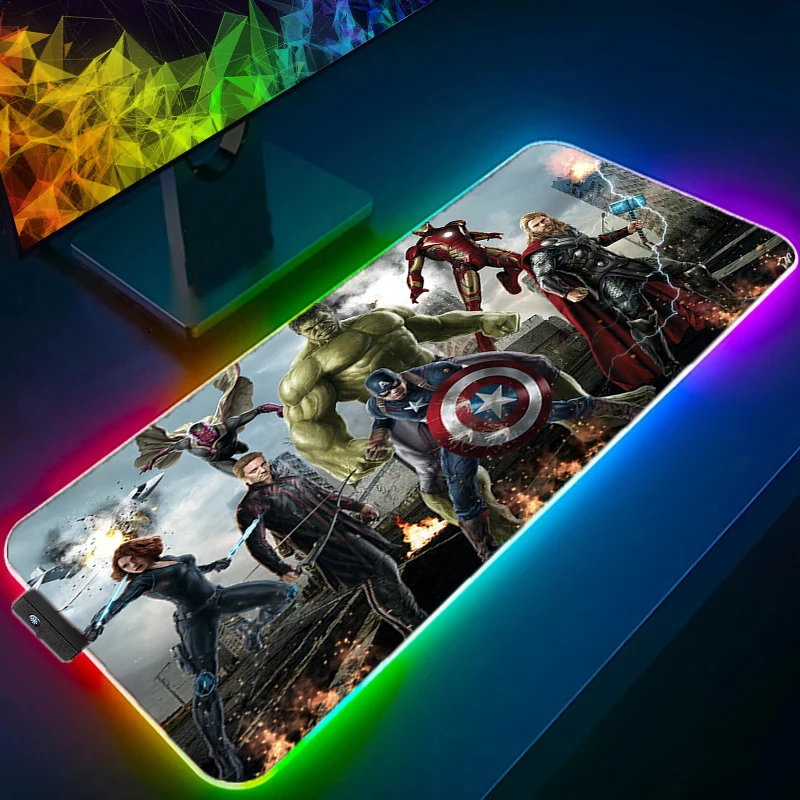 TAPIS DE SOURIS avengers réf 319 avec texte au choix