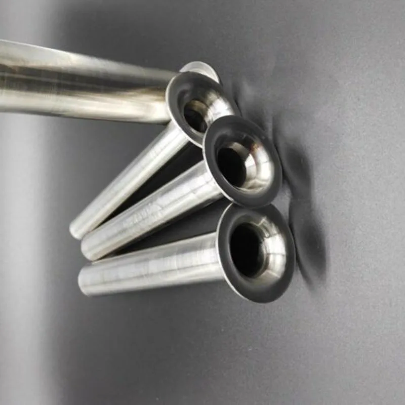 Kitchen Sausage Funnel Dining Kit Stainless Steel Enema Tool Tubes Silver 3pcs Set Accessories Nozzles Convenient