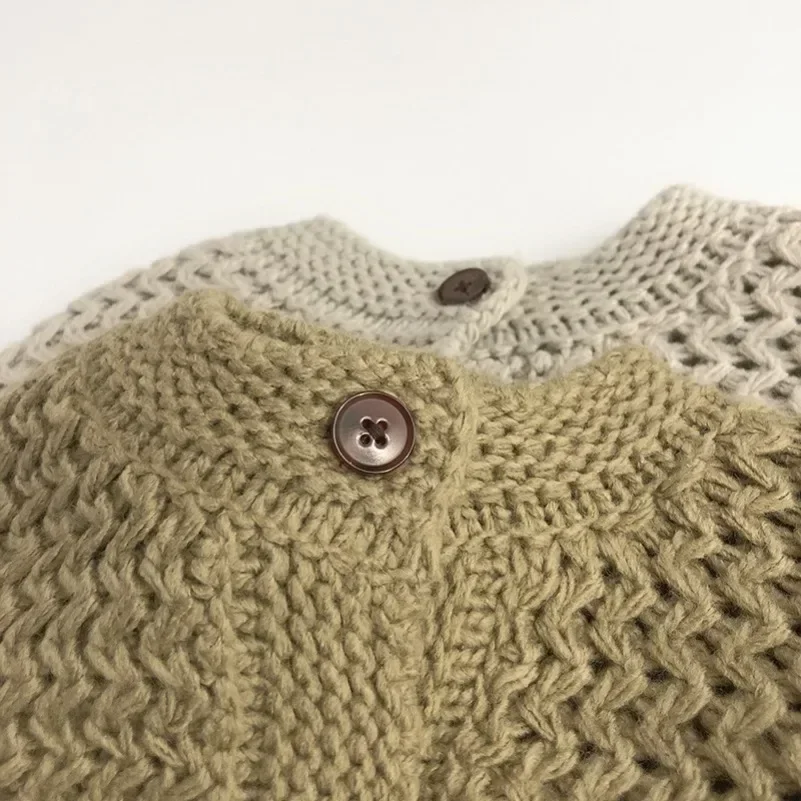 Baby Girls Sweater DGUKYM New Children Sweaters Pinenapple Striped Boys Carigans Single Breasted Girls Knitwear Women Sweater Cashmere Sweater