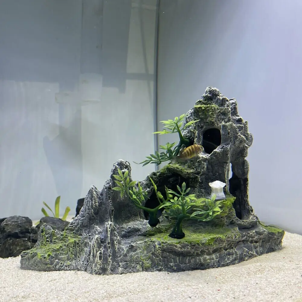 Aquarium Cave Mountain decor 1