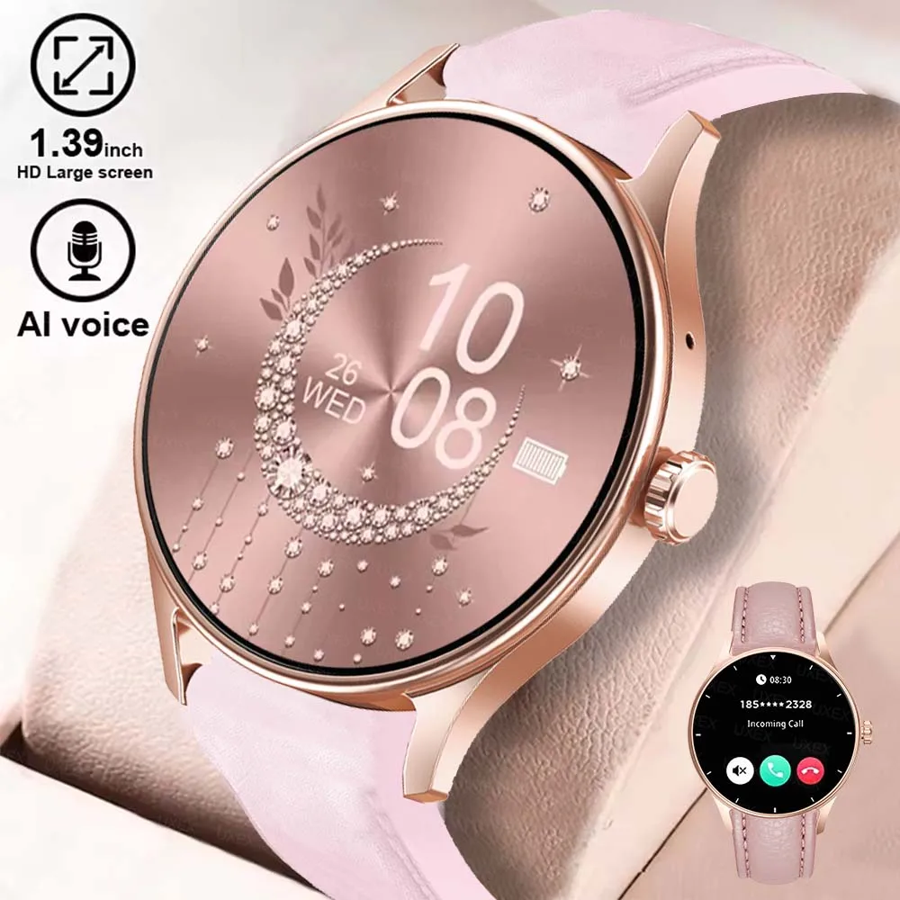2026 New Smart Watch Women Men Bluetooth Call Sports Fitness Watches Heart Rate Health Monitor Smartwatch Ladies For Android iOS 1