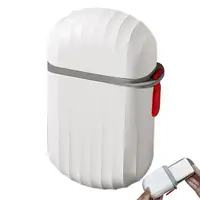 Travel Soap Container Leakproof Soap Container With Lid Efficient Drainage Dispenser For Hiking Vacations Bathroom Shower 1