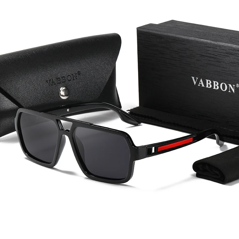 Men's Sunglasses Twin Beam Polarized Car Sunglasses Driving Mirror 830