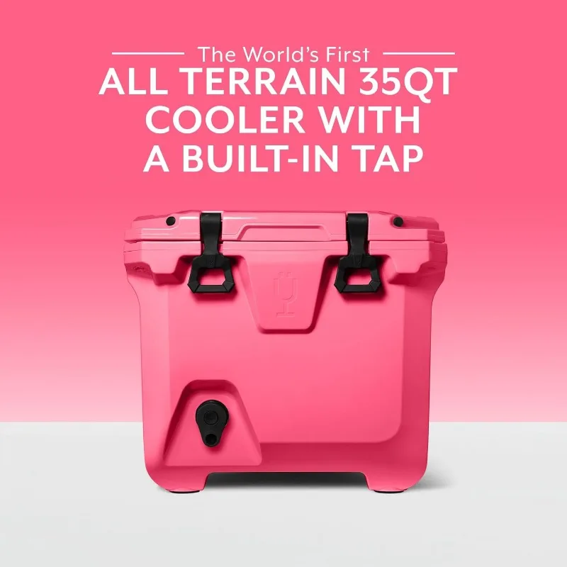 BrüMate BrüTank Wheeled Hard Cooler with Built-in Drink Dispenser Tank and Tap | Perfect for Beach, Tailgating, Drinks, Camping 4