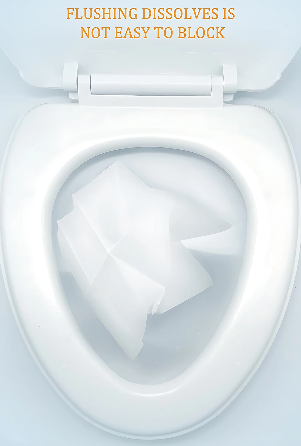 Description Picture 5 of itemDisposable Toilet Seat Paper Flushing Dissolve Toilet Seat Cover Portable Travel Camping Hotel Degradable Toilet Accessories