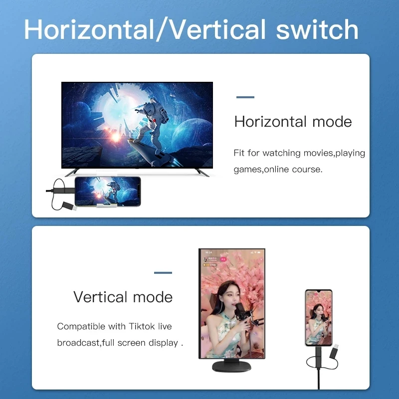 PX ο 1080P Ǯ HD 3-in-1 Hdmi-ȣȯ ̺  -C-MHL ̺ ũ USB  ȭ-TV 