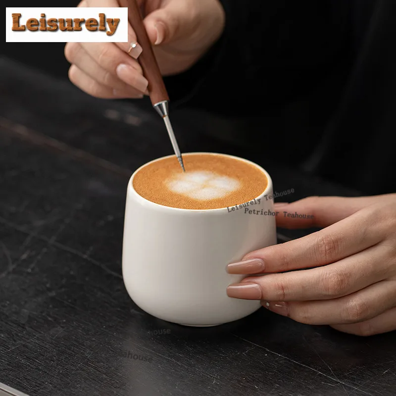 230ml Ancient Style Teacup Traditional Tea Bowl Water Jug Tea-tasting Meditation Cup Chazhan Master Cups Drinkware Supplies Gift