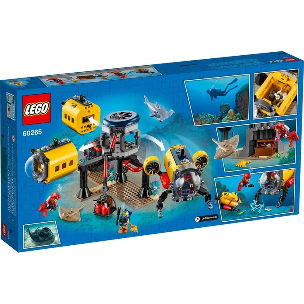 Конструктор LEGO City Океан: исследовательская база 60265 | AliExpress