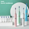 Sonic Electric Toothbrush USB Rechargeable IPX7 Waterproof Automatic Toothbrush Whitener With Replaceable Tooth Brush Head 1