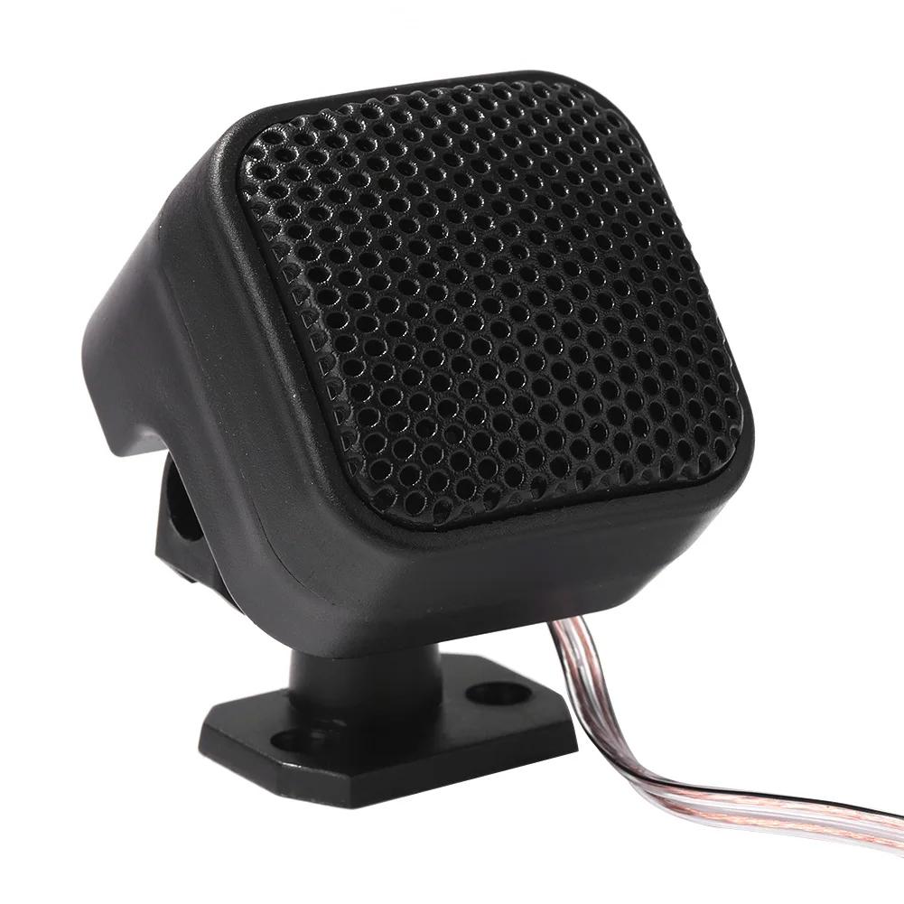 500W 5A 12V DC Car Audio Loudspeaker Mini Tweeter Speaker Super Power Audio Auto Sound Speaker Mini Square