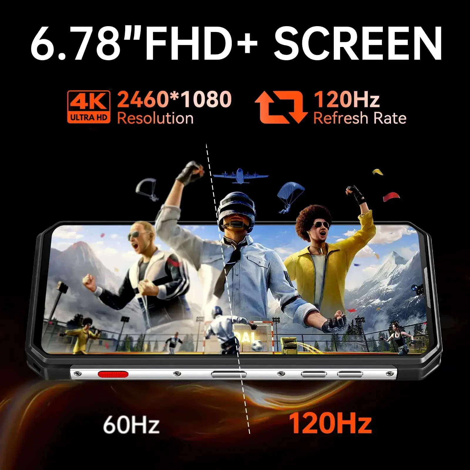 YYHC WP21 Global Edition Sturdy Smartphone Three proof Phone