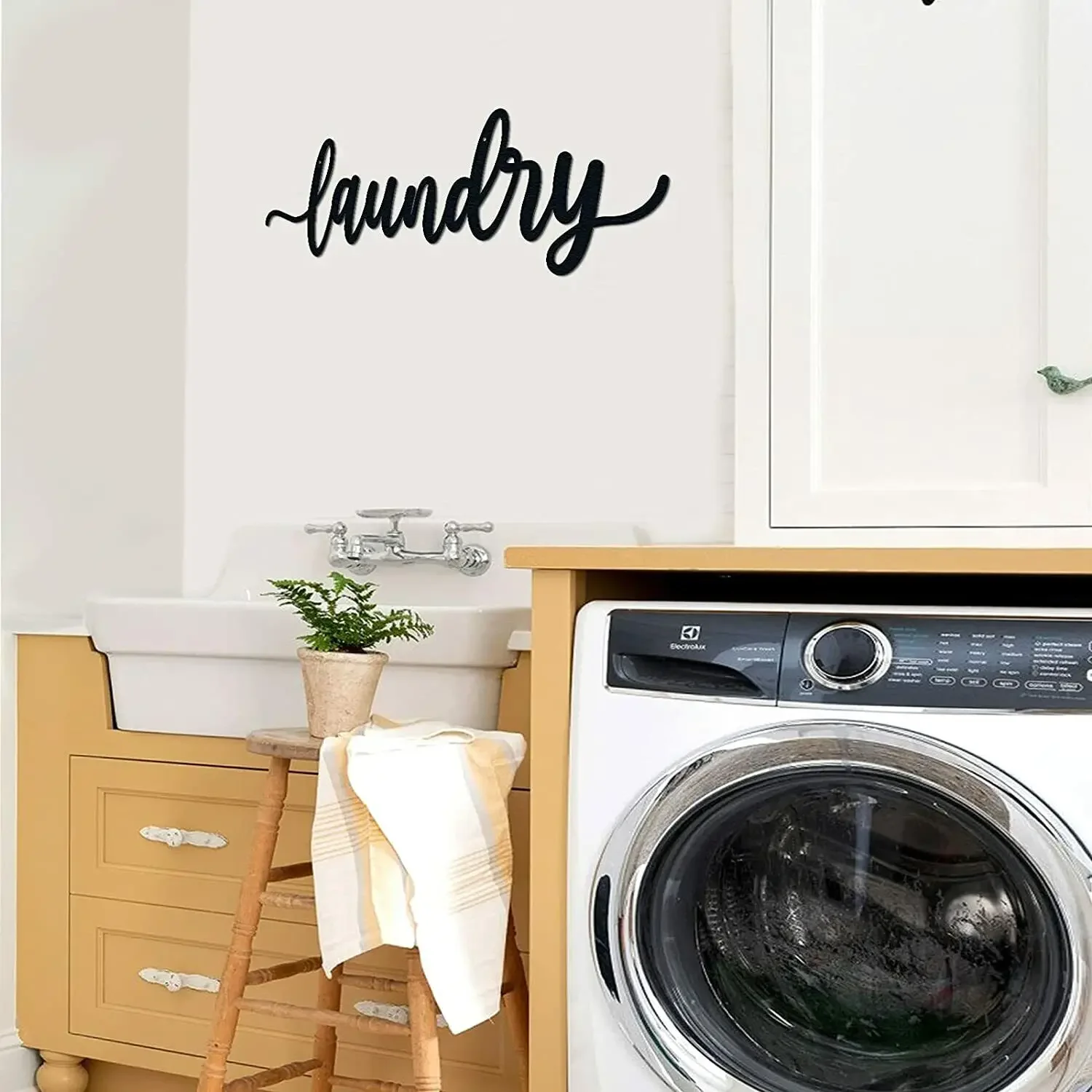 Rustic Laundry Room Metal Wall Art 3