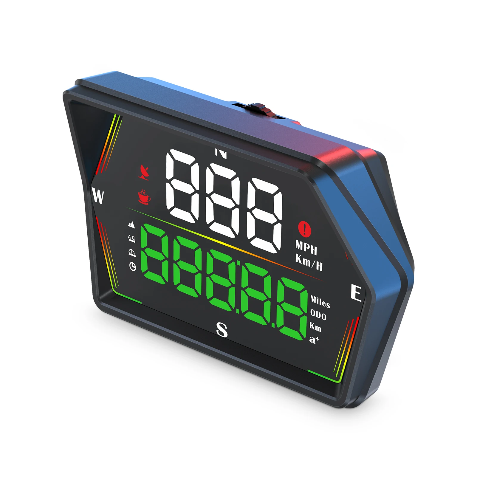 G20 G21 헤드업 디스플레이 범용 차량용 LED 디지털 속도계 MPH KM/H 헤드업 디스플레이 주행거리계 과속 경보 GPS HUD 게이지