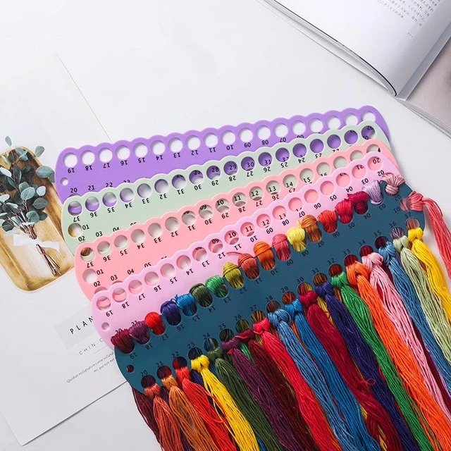 Best Embroidery Floss Organizer  Embroidery Floss Organizer Diy -  Embroidery - Aliexpress