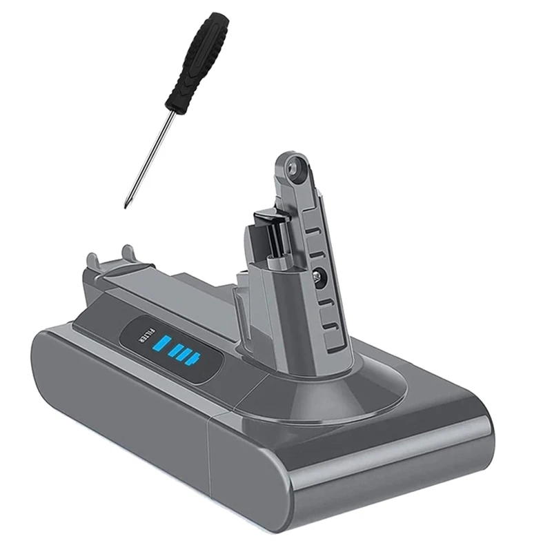 Replace V10 Battery Adapter+Screwdriver 25.2V for Dyson V10 SV12 Fluffy Animal Absolute Vacuum Cleaners