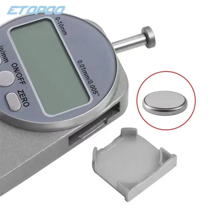 Digital Thickness Gauge Digital Display Zinc Alloy Electronic LCD Micrometer Metric Imperial Wall Thickness Measurement Tools 0-10/20mm