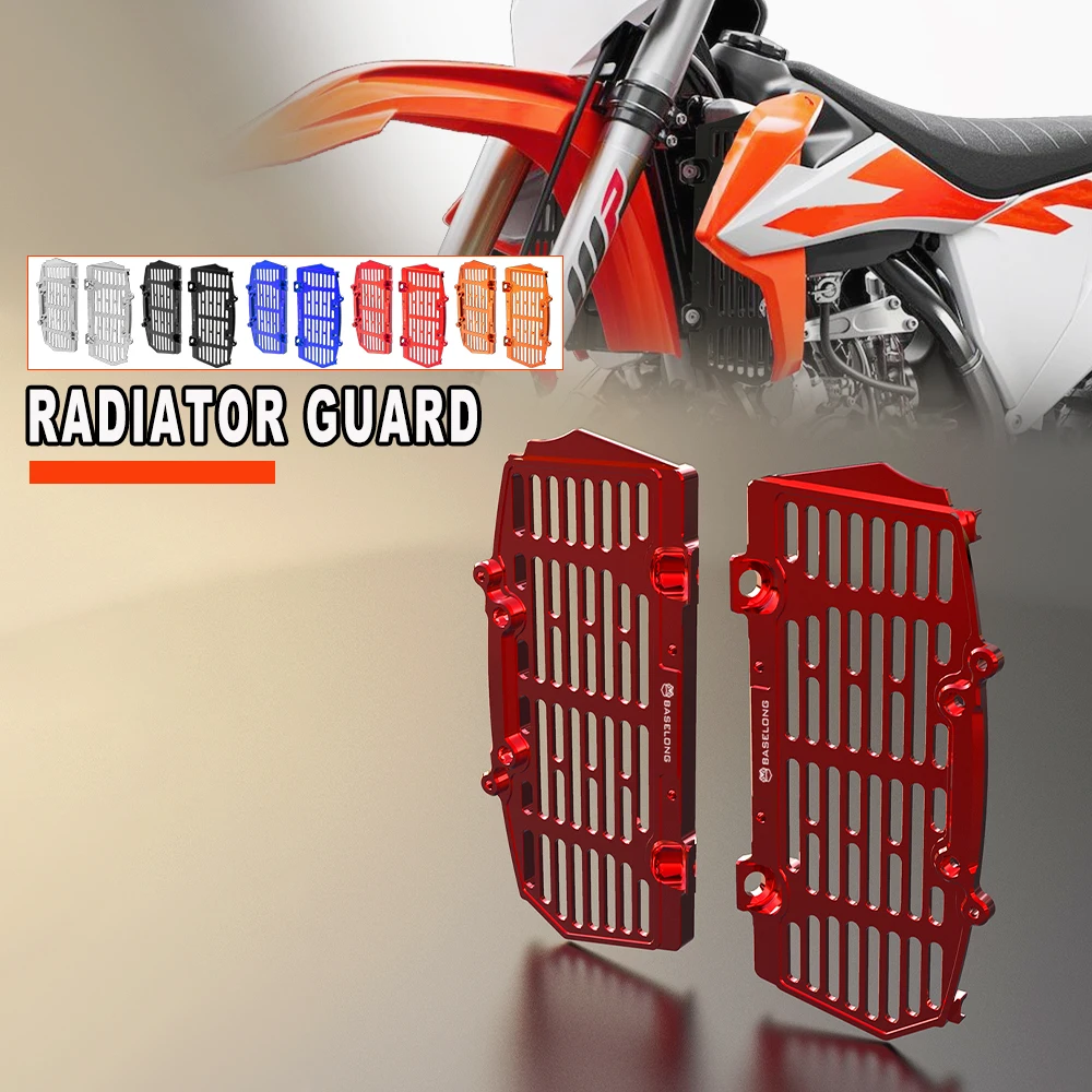 

Motocross CNC Radiator Guard Grille CoverFOR HUSQVARAN TX 125 300 300i 2017-2023 TX300 Heritage 2023 TX300i Rockstar Edition