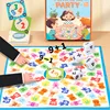 Math Thinking Board Games Kids Toys Montessori Arithmetic Educational Shape Matching Social Games Parent-child Interactive Games 5