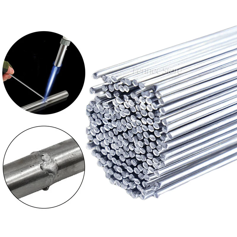 1.6/2.0/2.5mm Welding Rods Copper Aluminum Iron Stainless Steel Cored Universal Solder Wire Electrode 50-200pcs