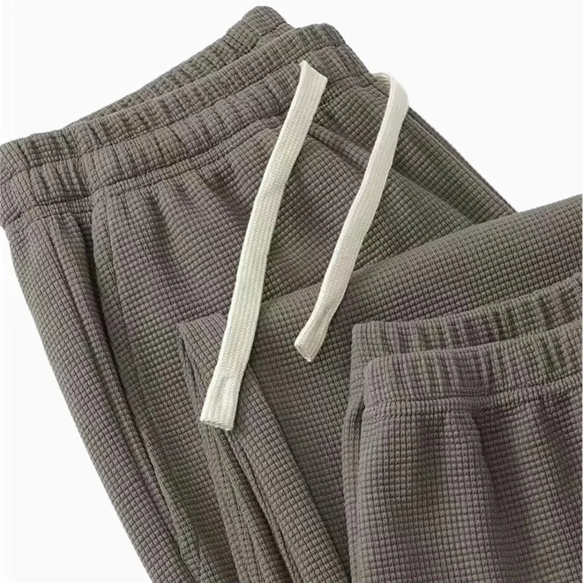 K12 ankle-tied pants light coffee color