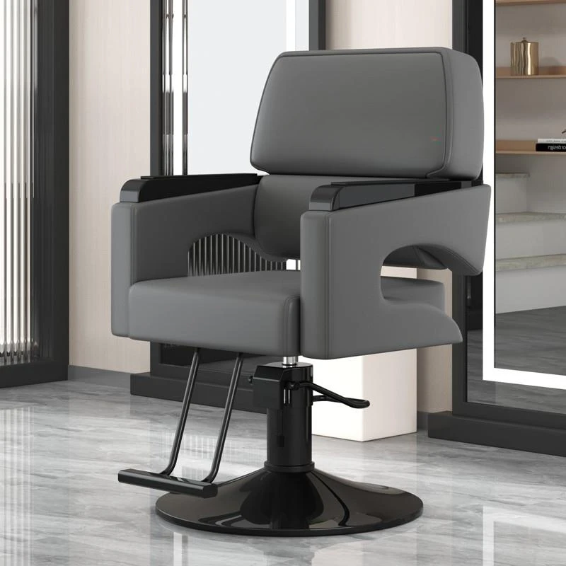 Equipment Luxury Barber Chairs Makeup Lash Cosmetic Facial Barber Chairs Spinning Silla Barberia Commercial Furniture YQ50BC