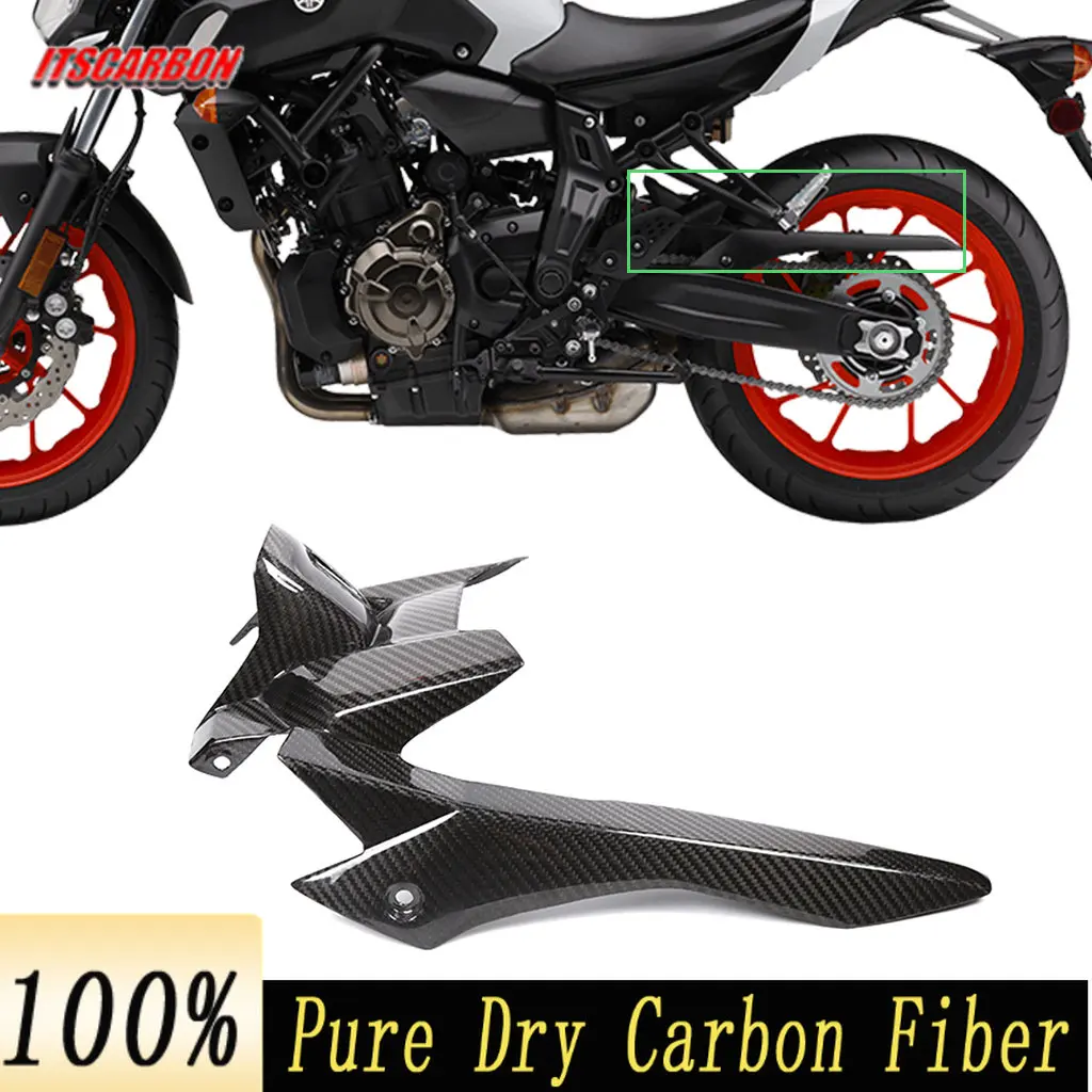 Motorcycle Rear Fender Mudguard Hugger Splash Guard Carbon Fiber