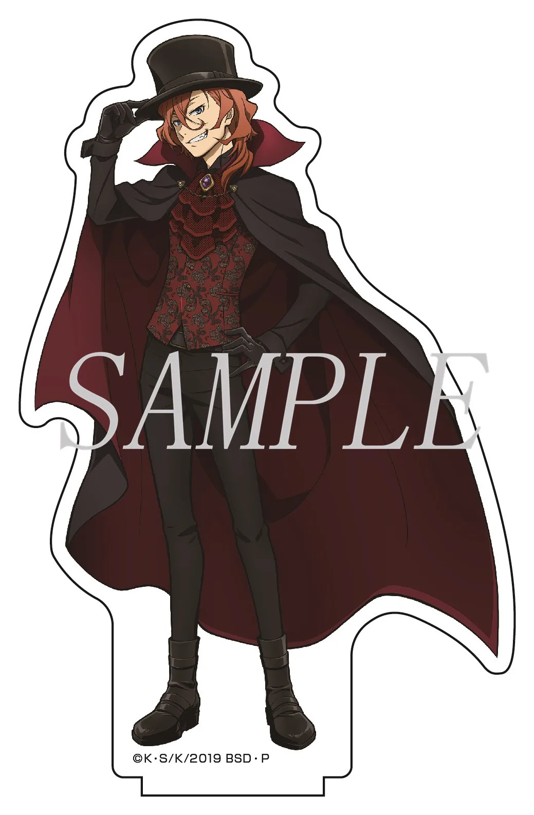 

Bungo Stray Dogs Nakajima Atsushi dazai osamu Edogawa Rampo Acrylic Figure Stand Figure 9630 Stand Model Plate Toy