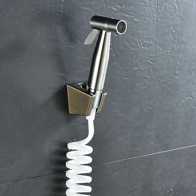 

Комплект для биде из нержавеющей стали, ручной распылитель для унитаза, насадка для душа, самоочищающаяся