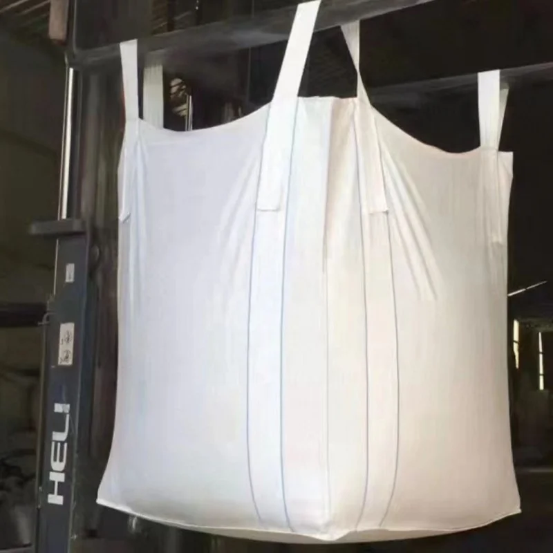 

Customized product、Polypropylene FIBC PP Big Bag GRS Certified Factory 2000KG Bulk Sack Inner Corner 1 Ton Jumbo Sand Bag