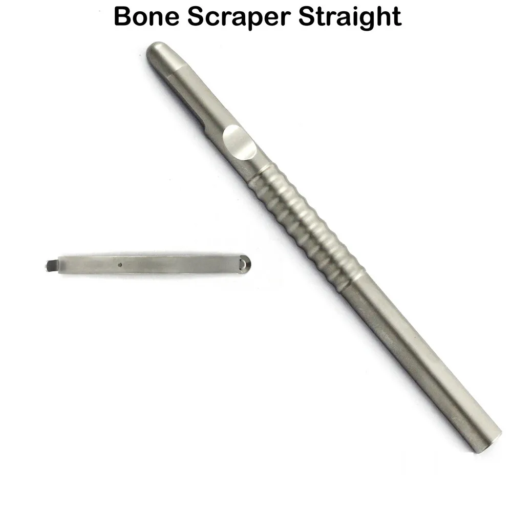 

1 Pcs Dental Implant Bone Scraper Instrument Stainless Steel Tool Surgical Collector Straight