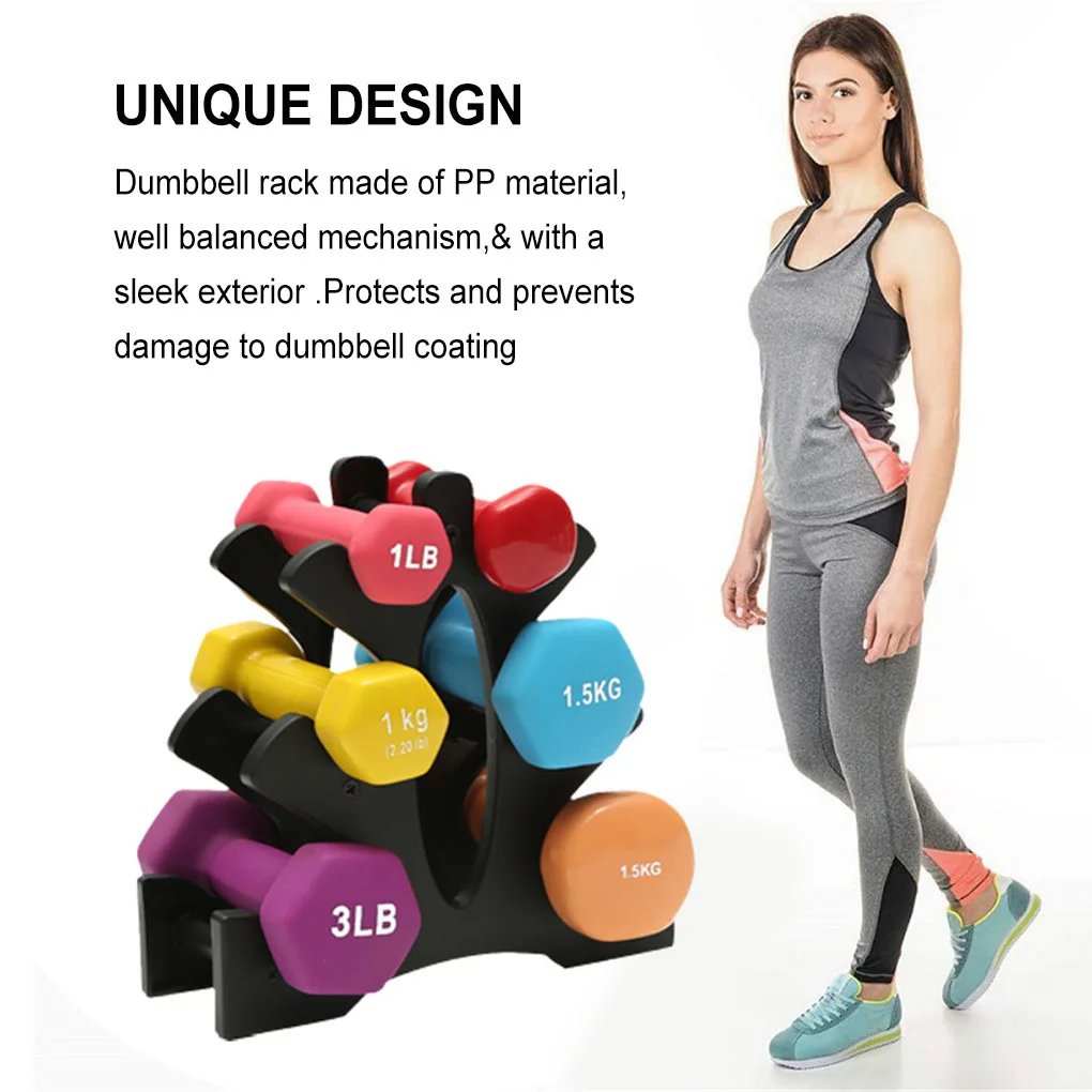 Manubri Regolabili Manubri Mensola Pratica Supporto A Forma Di Triangolo Piccoli Accessori Da Palestra In Pp Fissaggio Fitness