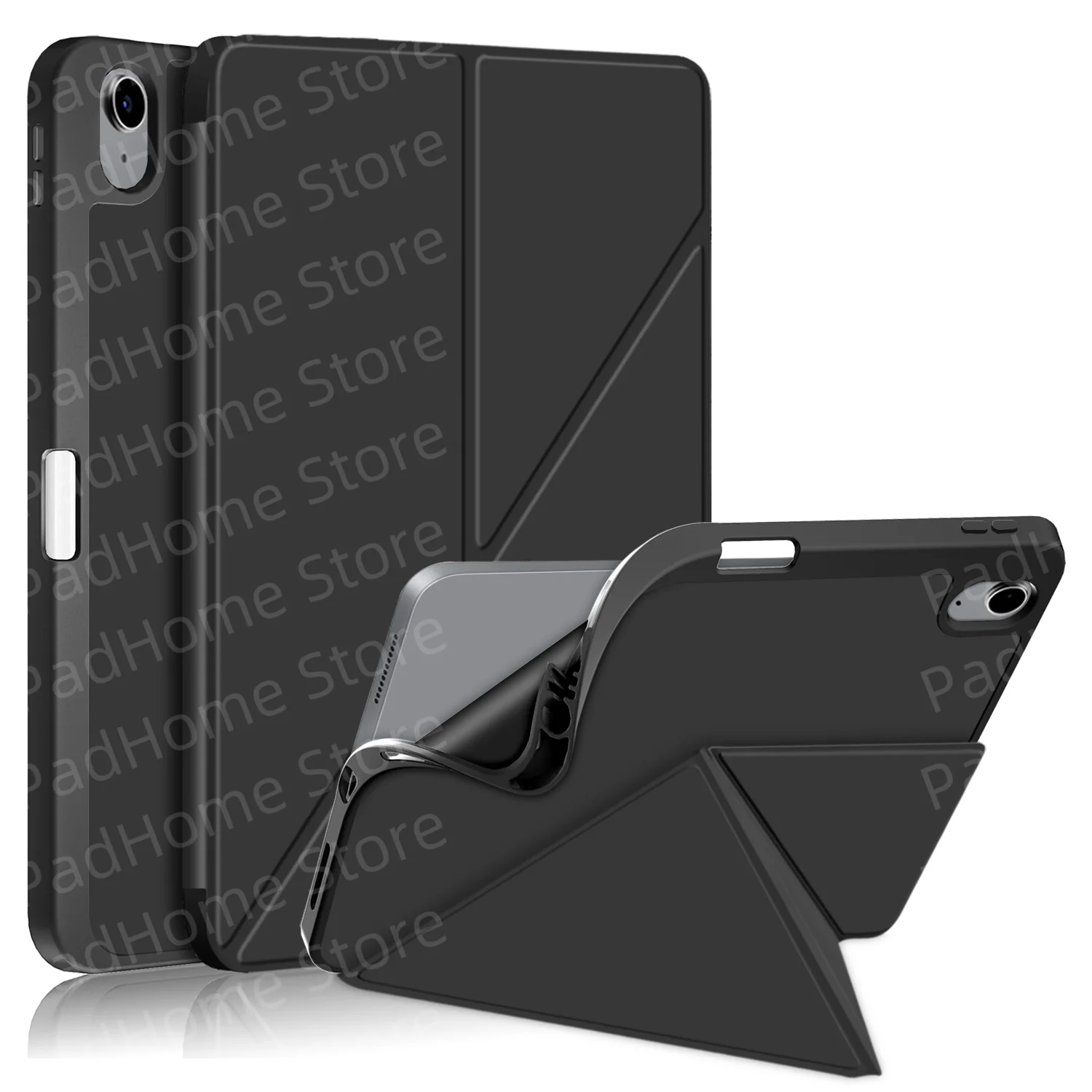 Magnetic Deformation Stand Tablet Case with Pencil Holder, iPad 10.9in 2022