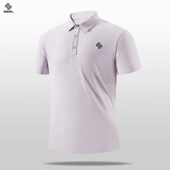 SBWL 2026 Summer men's tees new outdoor running fitness quick dry sports T-shirt high quality light casual short sleeve Gym Tops 1