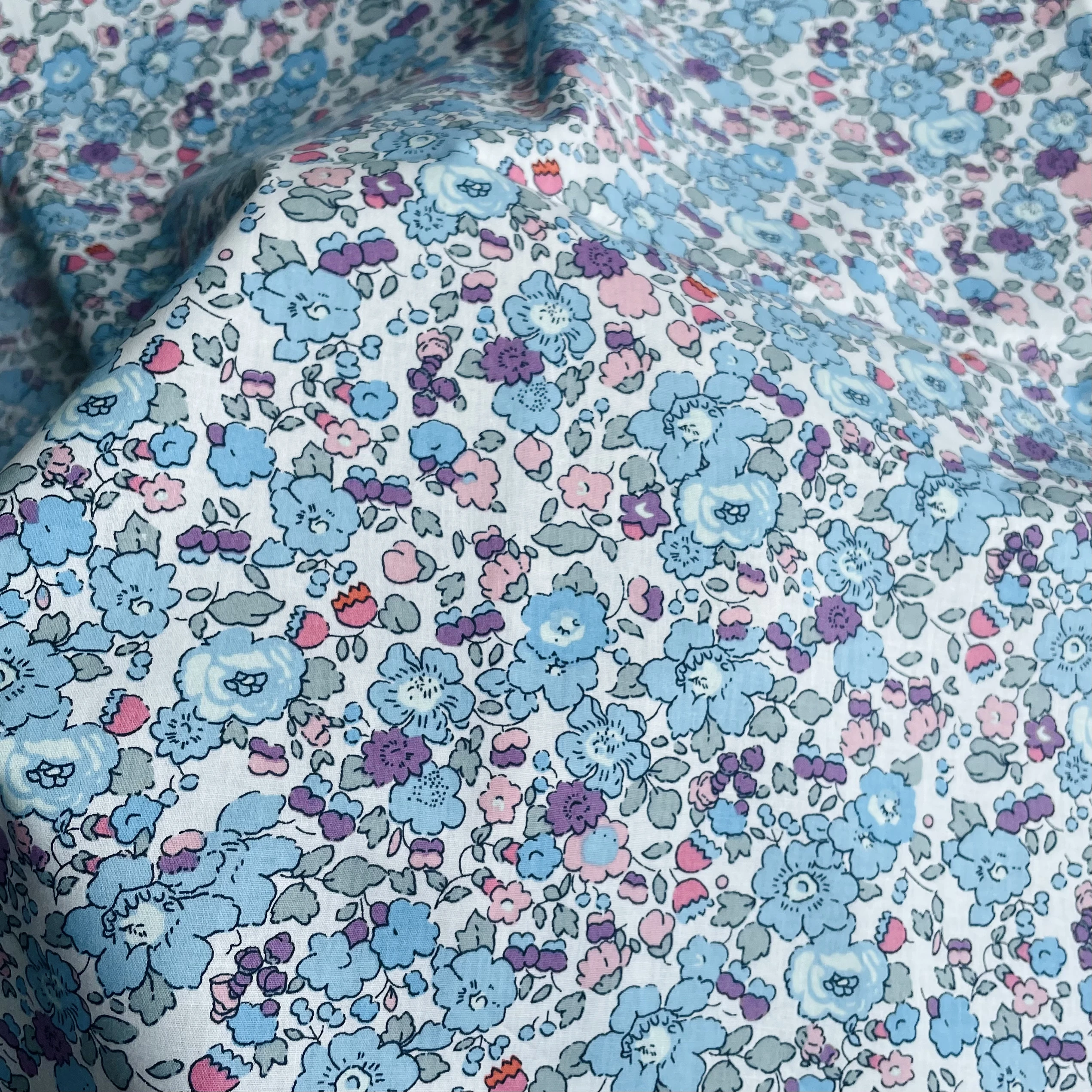 Cotton Fabric Floral 60S Tissun liberty Cotton Fabric For Kids Baby Sewing Cloth Dresses Skirt DIY