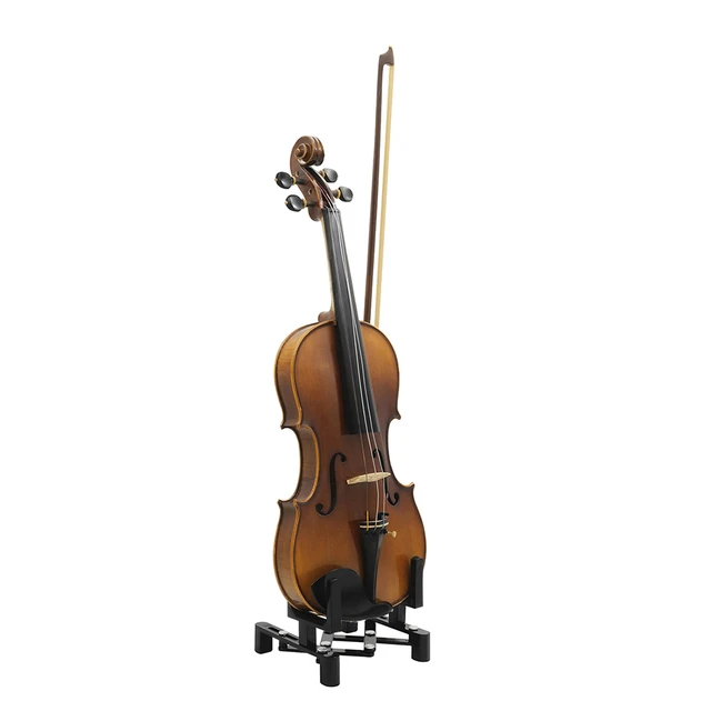 Support de violon pliant professionnel, support de sol Portable