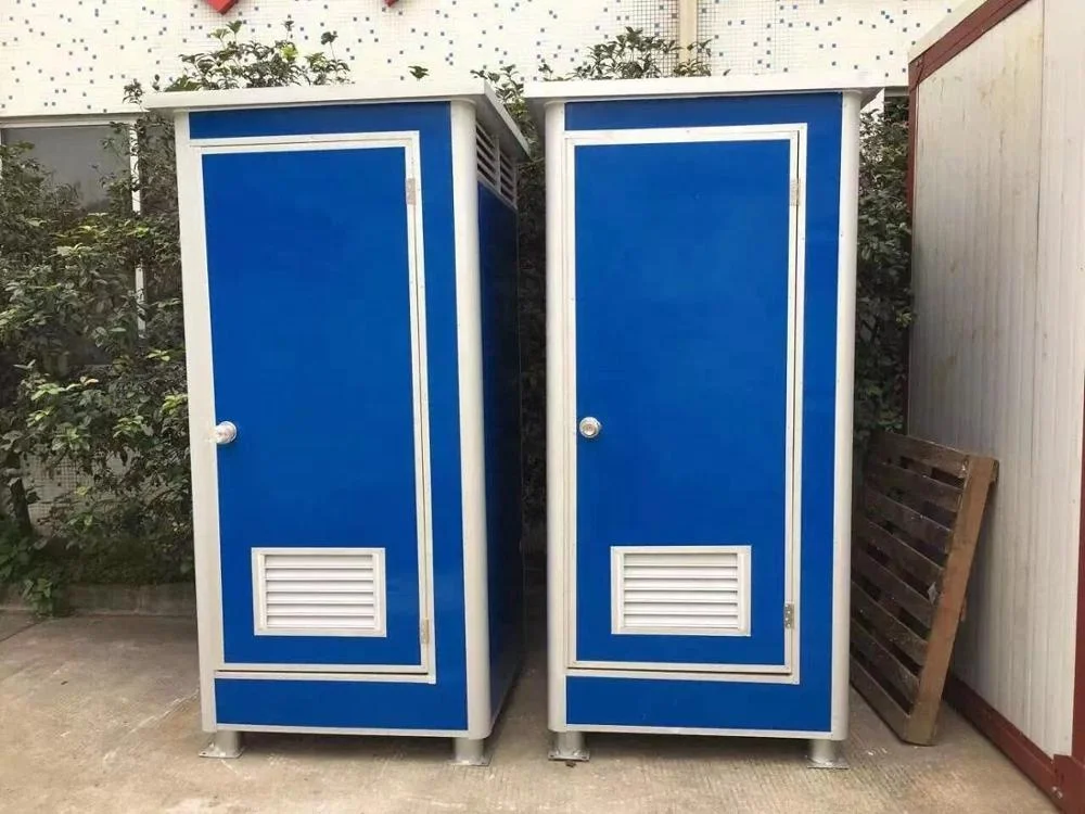 Prefabricated Portable Chemical Outdoor Public Steel Mobile Toilet With Shower Room