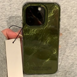Vibrant Green Graffiti Artistic Phone Case - Stylish Hard Back Cover - iPhone 18 Pro Max (1)