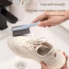 Double-sided Shoe Brush Enduring Plastic Shoe Washing Brush Suede Shoe Cleaning Brush Household Cleaning Tools Accessories 3