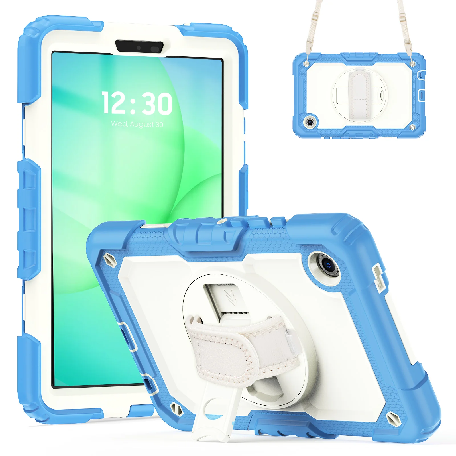 Heavy Duty 360 Rotatable Stand Armor Case with Screen Protector