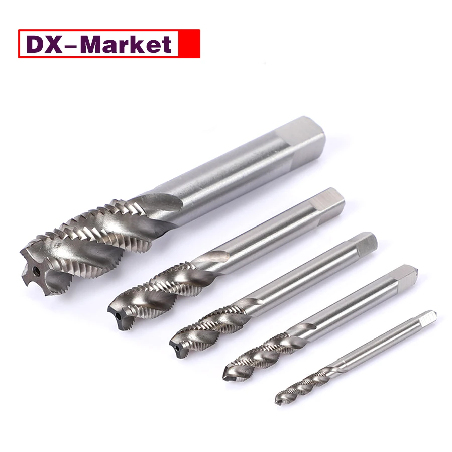 Unc Unf Helicoil Rubinetto Scanalato A Spirale, Rubinetti Hss St, H036